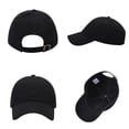 thumbnail image 7 of Baseball Hats for Men Women Versatile Outdoor Casual Activities Adjustable with Curved Brim Season Baseball Caps Black One Size, 7 of 7