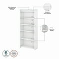 thumbnail image 2 of Bush Furniture Fairview Tall 5 Shelf Bookcase, 2 of 7