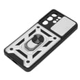 thumbnail image 3 of Phone Protective Case For  S21, ABS S21 Phone Case Ring Holder Sliding Camera Lens Cover Compatible With   S21 Ultra, 3 of 8