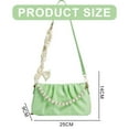 thumbnail image 2 of Bolso nube de cuero artificial de nueva moda, bolso de mano con cadena, bolso para axila, bolso de hombro diagonal, 2 of 5