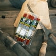 thumbnail image 3 of Bearded Butchers Jalapeño Cheddar Beef Sticks, 18g Protein Spicy Meat Snack, Zero Sugar, Gluten Free, No MSG, No Nitrates Added, Clean Ingredients, Ready to Eat for Hiking & Travel, 2.65 oz (3-Pack), 3 of 9