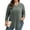 # GREEN, variant on TEMOFON Plus Size Tops for Womens Long Sleeve Lightweight Sweaters Crew Neck Fall Tunic Tops Casual Loose Button Shirts 3XL