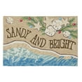 thumbnail image 2 of Liora Manne Frontporch Sandy & Bright Indoor Outdoor Area Rug Sand, 2 of 2