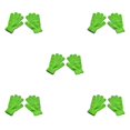 thumbnail image 3 of Jumpingount 1 par de guantes para niños, cubierta de mano, accesorio de ropa para ropa de invierno, verde Type5 NO5, 3 of 6