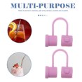 thumbnail image 6 of 24pcs Silicone Straw Tips Cover (8MM) Reusable Drinking Straw Cap Cover, for Stainless Steel Straws, 12 Colors, 6 of 6