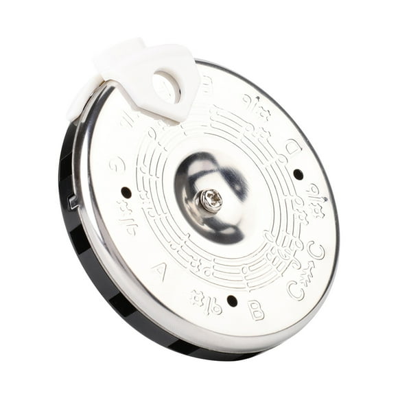 Premium Silver Chromatic 13 Pitch Pipe Tuner, Instrument Accessory Chromatic Tuner, Portable For Most Music Instruments' Tuning Basing On Chromatic