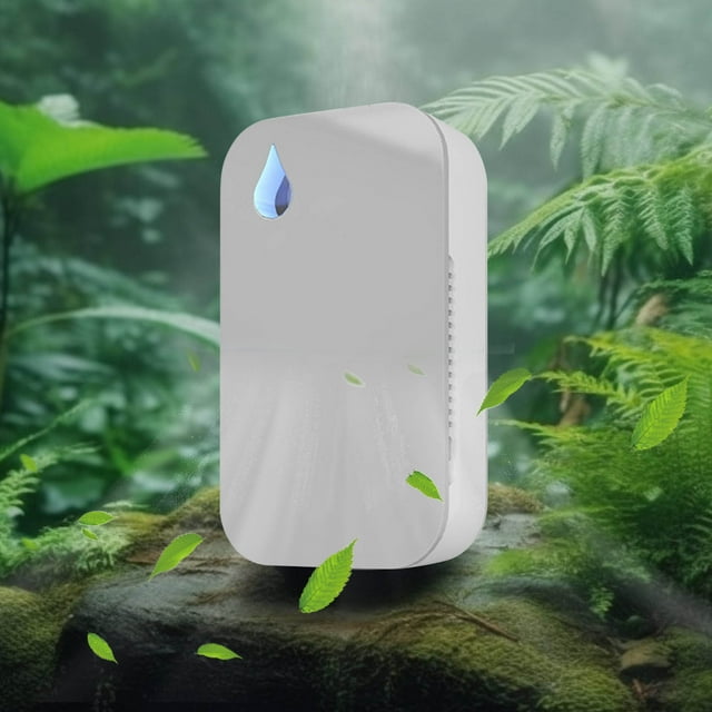 Plug-In Air Purifier with Negative Ion Technology for Bedroom, Office, and Small Spaces - Quiet, Energy Efficient with Night Light