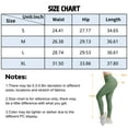 thumbnail image 3 of VENUZOR Women's Leggings with Pockets High Waist Yoga Pants Workout Sport Leggings Fitness Tummy Control Booty Lift Pant, 3 of 7