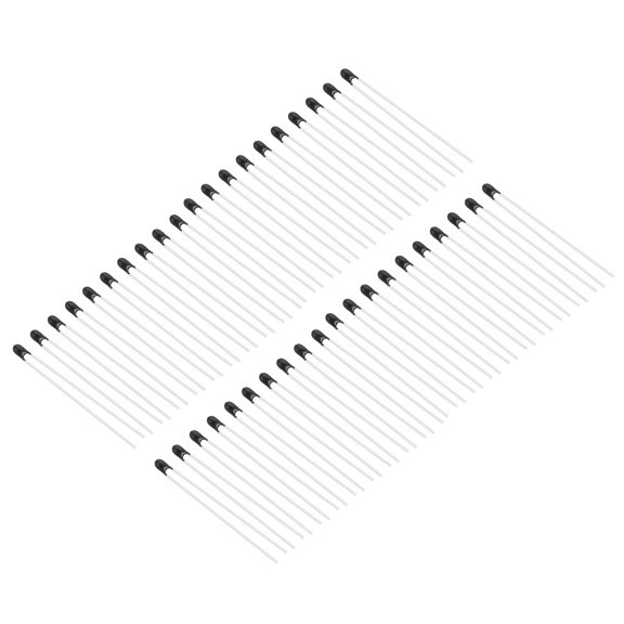 Uxcell NTC Thermistors Resistors, 40Pcs 100K Ohm MF52A-104 1% Accuracy Current Limiter Temperature Sensor