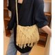 thumbnail image 2 of Bolsa cruzada Caissip de macramé estilo hobo para mujer, 2 of 7
