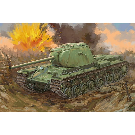 Trumpeter Models 9544 1:35 Russian KV-3 Heavy Tank Plastic Model Kit