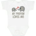 thumbnail image 3 of Inktastic My Peepaw Loves Me Grandchild Boys or Girls Baby Bodysuit, 3 of 5