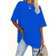 thumbnail image 1 of Women's Plus Size Casual Short Sleeve T-Shirt - Vibrant Red Round Neck Loose Fit Tee, Machine Washable all-Season Comfort Top for Casual attire, Ladies T Shirts, Soft Fabric Tee, 1 of 6