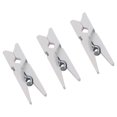 thumbnail image 3 of Mini White Clips for Decoration Hold Memo Photo Note Card 300PCS Small Size, 3 of 5
