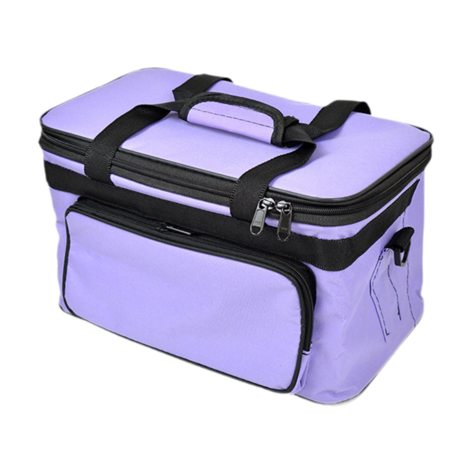 GUOOL Storage Bag for Art Supplies with Handle, Waterproof Tote Transport Box, Travel Craft Bag for Sketches of Sketches of Sketches S Purple