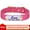 Hot Pink, variant on Pet Artist Personalized Leather Dog Collars with 3 Fonts Avaiable Custom Nameplate Engraved for Small Medium Dogs