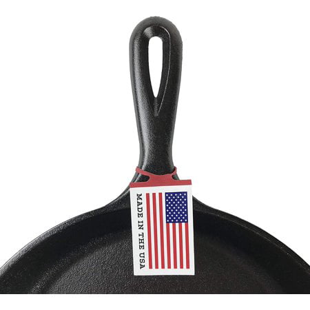 Lodge 8 Inch Cast Iron Skillet for Stovetop, Oven, or Camp Cooking