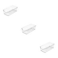 thumbnail image 4 of Redempat Lightweight And Portable Transparent Storage For Easy And Organization Clear Long box S 3Set, 4 of 6