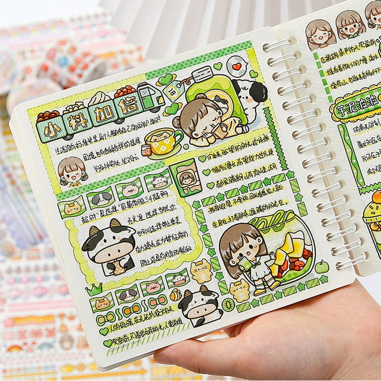 Scrapbooking Diary, Journal Stickers, Decorative Tape