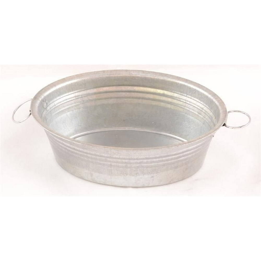 Oval Tin Tub 5.5 inch x 2 inch