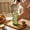 Clear Green, variant on Bedside Water Carafe and Glass Set, 21.6 Oz Glass Pitcher with 6 Oz Drinking Cup Lid, Multi-Functional Mouthwash Dispenser for Bathroom Counter, Nightstand or Kitchen, Water Bottle Set