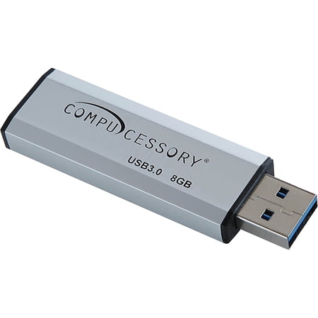 UPC: 0794192264684 | Compucessory 8GB USB 3.0 Flash Drive 8 GB – USB 3.0 – Silver – 1 Year Warranty