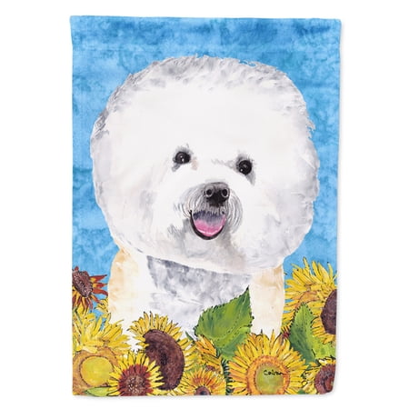 Carolines Treasures SC9059-FLAG-PARENT Bichon Frise Flag multicolor