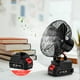thumbnail image 2 of Ventilador portátil de 8 pulgadas, 2 velocidades, alta potencia, bajo ruido, ventiladores de escritorio para exteriores Tmvgtek Oficina Multiescena Multifunción, 2 of 6