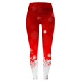 thumbnail image 4 of Endives Christmas Leggings For Women High Waisted Christmas Printed Soft Gym Yoga Pants Athletic Workout Legging Pants, 4 of 4