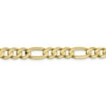 thumbnail image 5 of 14K Yellow Gold 8.75mm Concave Open Figaro Link Chain 24 Inch, 5 of 6