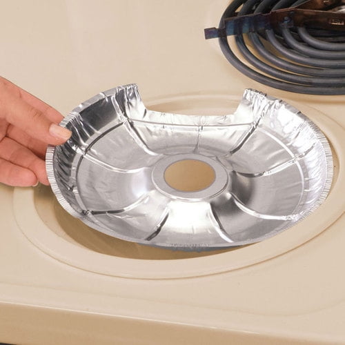 Gas Foil Burner Liners Round Set of 10