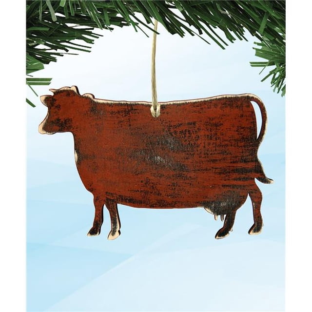 Designocracy 99140-O Ornement en Bois de Vache