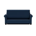 Serta Haiden Sofa Sleeper, Navy Blue Fabric