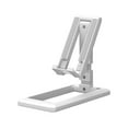 thumbnail image 1 of facefd Télescopique Pliable Tablette Support de Téléphone Bureau Réglable Support de Téléphone Blanc, 1 of 6