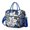 Blue-38, variant on Colorful Polka Dot Picnic Bag - Large Insulated Leakproof Cooler Tote with Four-Layer Construction, Multi-Pocket for Utensils & Electronics