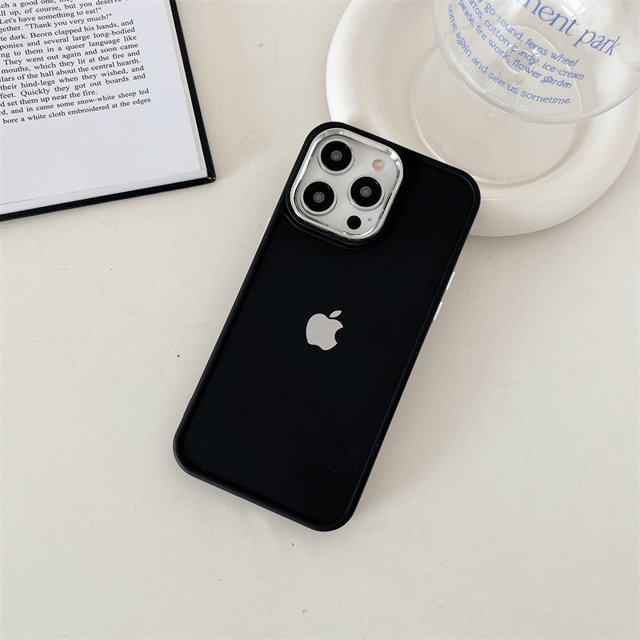 Marco Galvanizado De Silicona A Prueba De Golpes De color Sólido Para iPhone 11 12 13 14 PRO MAX X XR 7 8 plus