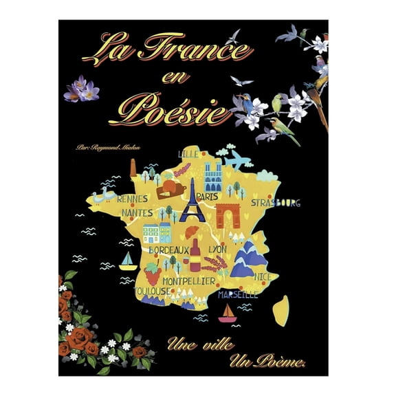 La France en PoÃ©sie: Une ville, un poÃ¨me, (Paperback)
