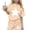 Beige, variant on Girls Active Two Piece Set Short Sleeve Pullover Shirt Loose Short Workout Summer Graphic Sets 3-15Years