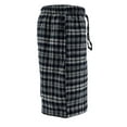 thumbnail image 3 of Men's Flannel Pajama Shorts - Super Soft Cotton Plaid Shorts with Pockets and Drawstrings - Sleep and Lounge Design 4, Medium, 3 of 6