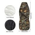thumbnail image 5 of Kuiaobaty Car Seat Cover for Front Seats 2 Pack Breathable Front Seat Protection Accessories Universal Fit, Camo Hunting Forest Green, 5 of 7