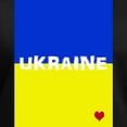 thumbnail image 3 of CafePress - Ukraine Heart T Shirt - Women's V-Neck Dark T-Shirt, 3 of 4
