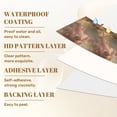 thumbnail image 6 of Peel and Stick Wallpaper Muted Sepia Sky Print Painterly Cloud Textures Contact Paper for Walls Nursery 23.6in x 9.8ft Decorative Self Adhesive Stick on Wall Paper for Bedroom Drawers Bathroom, 6 of 8
