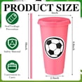 thumbnail image 2 of Domensi 12 Vasos Plásticos de Fútbol de 710 ml Multicolor, 2 of 6