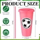 thumbnail image 2 of Domensi 12 Vasos Plásticos de Fútbol de 710 ml Multicolor, 2 of 6