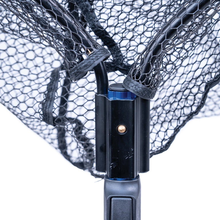 Ozark Trail Telescoping Saltwater Landing Net, PVC Coated, Adjustable  Handle 65.596 in