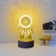 thumbnail image 5 of Creative LED Ambient Night , Children's Night, 3D Desk Lamp, USB Powered 7 Color, Room Decoration, Gifts For Children And Girls, 5 of 7