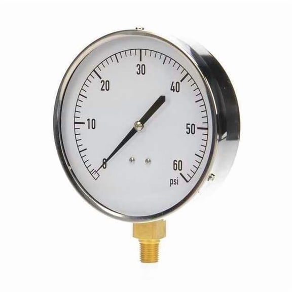 Manufacturer Varies Pressure Gauge,Mechanical Cont,4-1/2 In 18C748