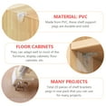 thumbnail image 4 of 40 Pcs Seamless Support Stickers Shelf Brackets Pegs for Shelves Punch-free Wall Stickers Wardrobe Fixed Paste Hooks, 4 of 6