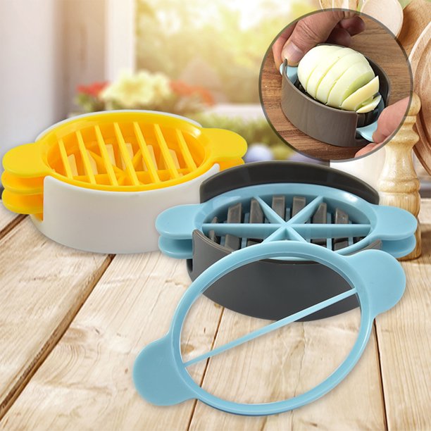 Ganfancp Triplex Eggs Splitter Multi Functional Fancy Eggs Splitter Originalidad Kitchen Gadgets Food Processing Tools Los Huevos Son Adecuados Ofertas Del Día Liquidación 1* Cortador de Huevos