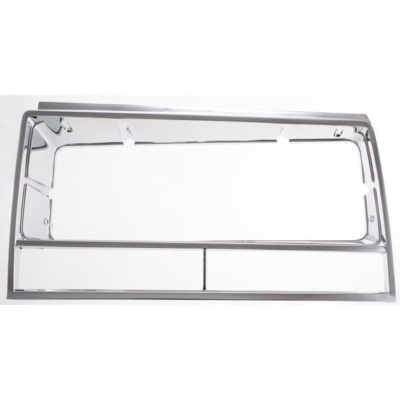 Headlight Door Compatible with CHEVROLET EL CAMINO 1982-1987 / MALIBU 1982-1983 LH Chrome